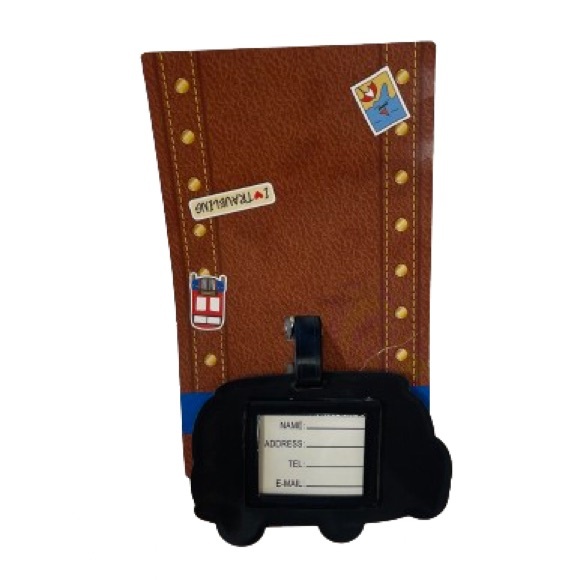 On The Go Luggage Tag - Teal Van/Bus - Picture 2 of 2